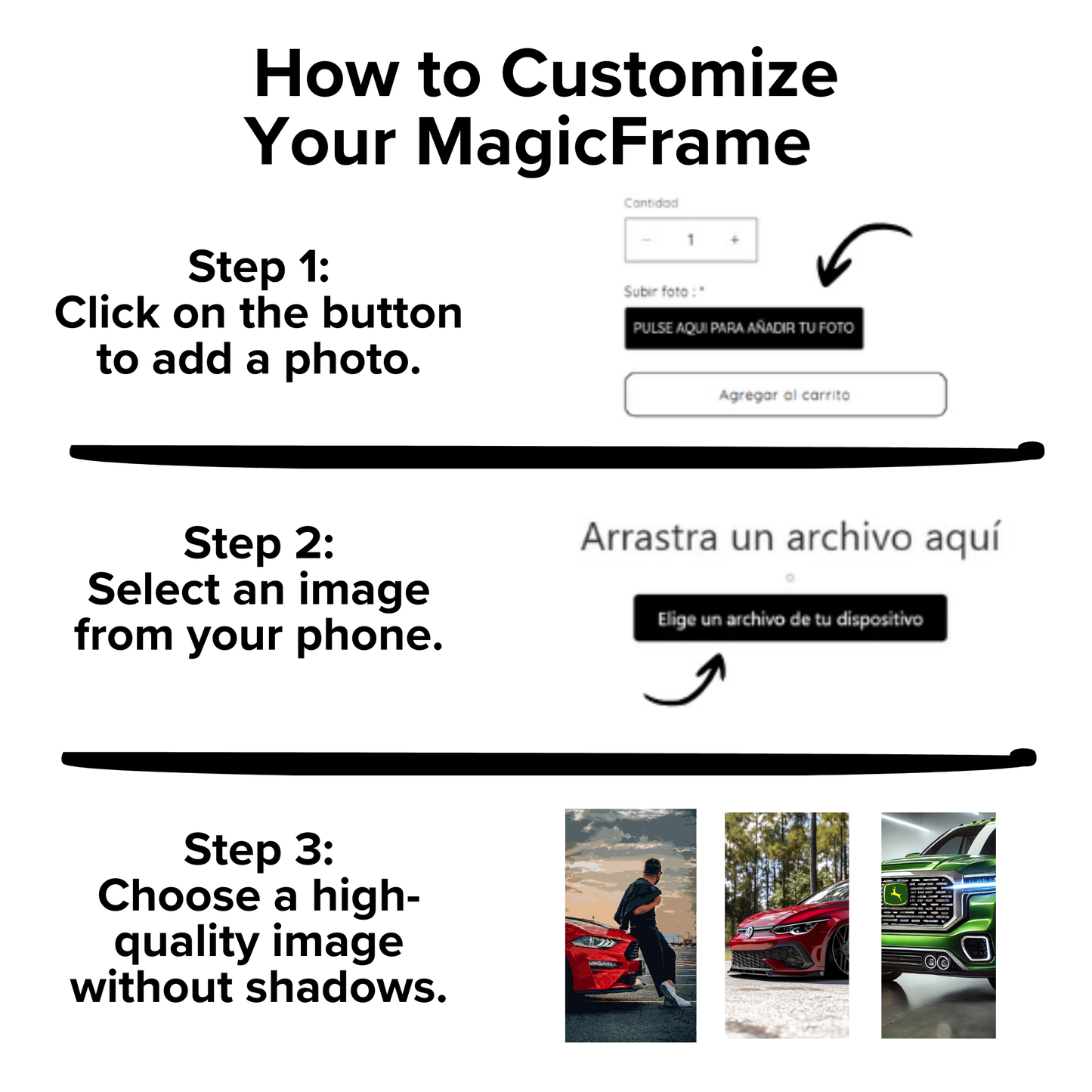 Magic Frame Night Decor